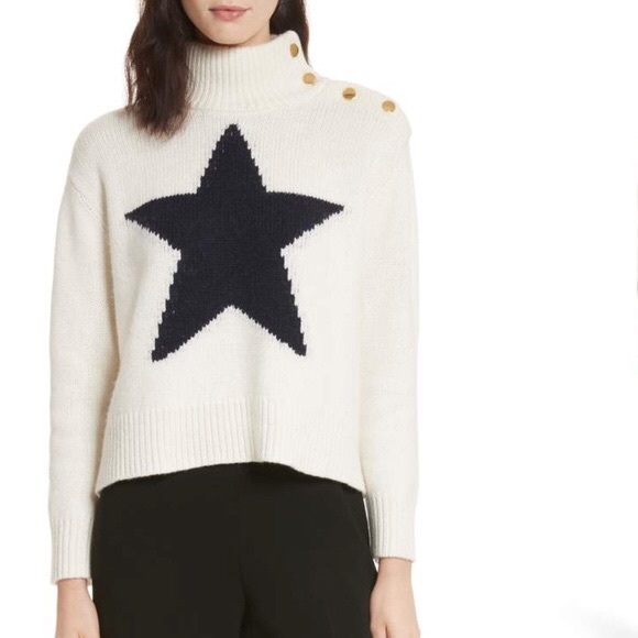 kate spade Sweaters - NWT Kate Spade Star Sweater | Wool Cashmere